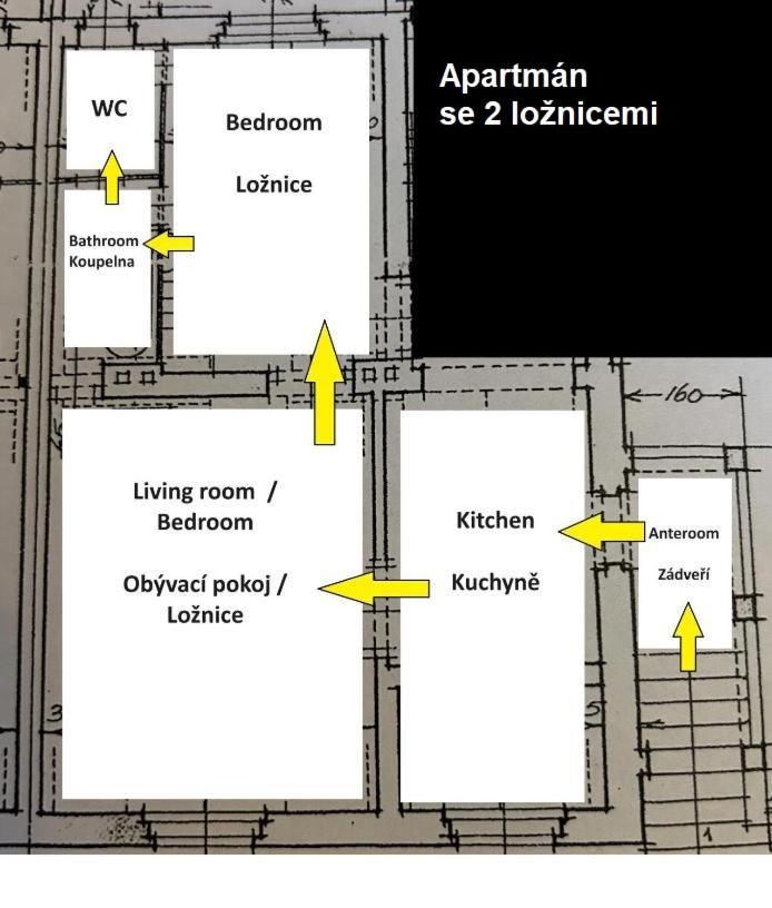 Apartmany U Kubiku Hradec Kralove Exterior foto